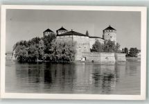 Inari 1956 Foto AK Burg Ort lt. Stempel