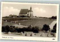 97332 W8712 Volkach Foto AK Wallfahrts- Kirche St. Maria a.d.Kirchberg