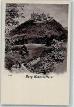 72379 W7450 Hohenzollern , Burg Foto AK Burg