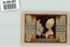 14712 O1830 Rathenow Notgeldschein Notgeld 75 Pfennig