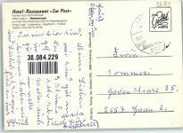 32676 W4927 Hummersen Gebrauchsspuren Gasthaus Hotel Zur Post