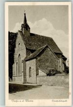 36404 O6220 Vacha Foto AK Friedhofskapelle Kirche