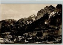 82491 W8104 Obergrainau Foto AK Gegen Waxenstein