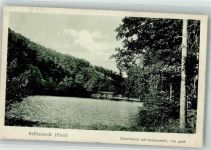 06493 O4303 Ballenstedt 1929 Foto AK Hirschteich Schwimmbad