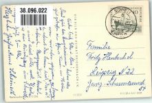 98666 O6121 Schnett Foto AK Panorama des Ortes Schwimmbad Jugendherberge VEB Bild und Heimat
