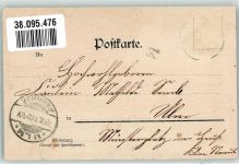 73312 W7340 Geislingen an der Steige 1899 Lithographie Panorama des Ortes mit der Stadtkirche