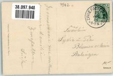 88529 W7942 Zwiefalten , Württ 1914 Foto AK Kirche