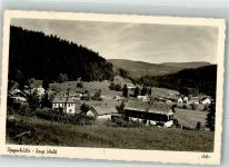 94252 W8371 Regenhütte b Bayerisch Eisenstein Foto AK Panorama des Ortes