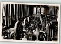 W8113 Kochel a. See Maschinenhalle des Walchenseekraftwerkes Kraftwerk Foto AK