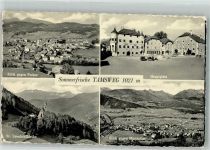5580 Tamsweg 1963 Foto AK Kirche St. Leonhardi Hauptplatz Mariapfarr Preber