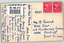 Philadelphia 1954 Foto AK Gericht Postamt