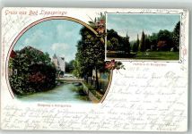 33175 W4792 Bad Lippspringe 1900 - Kurgarten