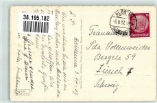 18565 O2359 Insel Hiddensee 1937 Foto AK Klostertor