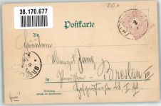 Frau m. Hermelincape Mann Uniform Edgar Schmidt, Dresden 1899