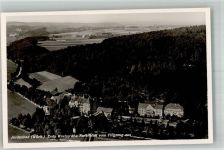 88400 W7950 Jordanbad Foto AK Fliegeraufnahme des Sanatoriums