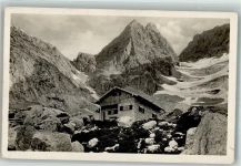 83486 W8243 Blaueishütte Foto AK Hüttenstempel
