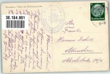 83486 W8243 Blaueishütte Foto AK Hüttenstempel