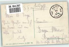 Gand Gent 1914 Foto AK Kirche St. Nicolas Feldpost WK I