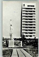 Klausenburg Cluj / Kolozsvar 1967 Foto AK Denkmal Hotel Perla