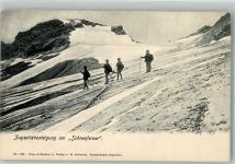 Zugspitzbesteigung am Schneeferner Gletscher Foto AK