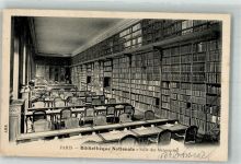 Paris Lesesaal in der Bibliotheque Nationale Bibliothek