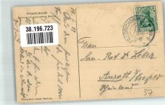 21521 W2055 Friedrichsruh b Hamburg 1912 - Schloss