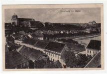Havelberg mit Havel. 1917 Feldpost Rückseite leicht fleckig, sonst gut erhalten.
