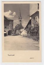 Radstadt im Pg. mit Kirche gelaufen. Gute Erhaltung.
