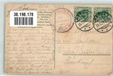 04571 O7209 Rötha 1903 Gebrauchsspuren Baumblüte