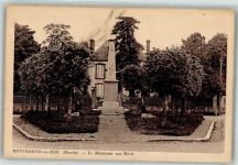 50590 Montmartin-sur-Mer 1937 Foto AK Kriegerdenkmal