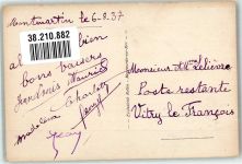 50590 Montmartin-sur-Mer 1937 Foto AK Kriegerdenkmal