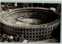 Valencia 1968 Foto AK Stierkampfarena