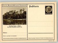 06406 O4350 Bernburg Ganzsache Schloss