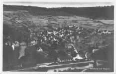 Wildberg bei Nagold. Gesamtansicht mit Bahnhof ungelaufen Gute Erhaltung.