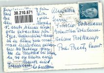 Malaga 1950 Foto AK Burg La Alcazala