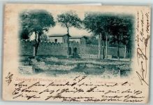 61273 W6393 Saalburg , Taunus, Bahnhof 1901 - Römerkastell