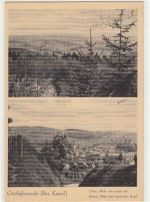 Großalmerode. ein Blick vom roten See Blick zum Epteröder Kopf ungelaufen Gute Erhaltung.
