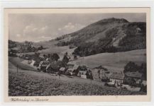 Waltersdorf mit Lausche gelaufen, ca. 1950. Gute Erhaltung.