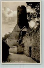 04758 O7260 Oschatz Gebrauchsspuren Alte Stadtmauer Stadtturm