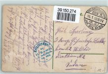Nun wollen wir sie verdreschen AK Propaganda WK I 1915 Gebrauchsspuren
