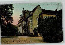 07607 O6520 Eisenberg , Thür 1908 - Herzogliches Schloß Schloßkirche Park