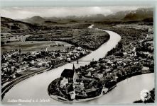 83410 W8229 Laufen , Salzach - Fliegeraufnahme