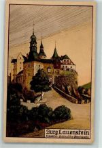 96337 W8642 Lauenstein , Oberfr - Burg Lauenstein
