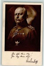 Faksimile Unterschrift AK Ludendorff 1918
