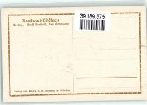 Nr. 205 sign. Kreidolf Tiere vermenschlicht AK Kunstwart Postkarte