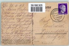 Teilbild 32 Verlag Teubner AK Diefenbach, K. W. 1943 Gebrauchsspuren
