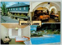 96349 W8645 Nordhalben - Gasthaus Weißes Lam Schwimmbad