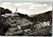 97816 W8770 Mariabuchen b Lohr a Main Foto AK Kirche Brücke