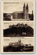 96231 W8623 Vierzehnheiligen - Wallfahrtskirche Staffelberg Schloss Banz