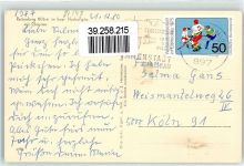 87549 W8977 Rettenberg , Oberallgäu - Pfarrkirche St. Stephan Grünten Winter
